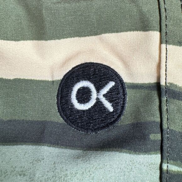 Outerknown Board Shorts Men Size 28 Swim Trunks Pocket Stretch Stripe Beach Surf - Picture 4 of 12